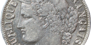 5 francs Cérès 1870 A droit
