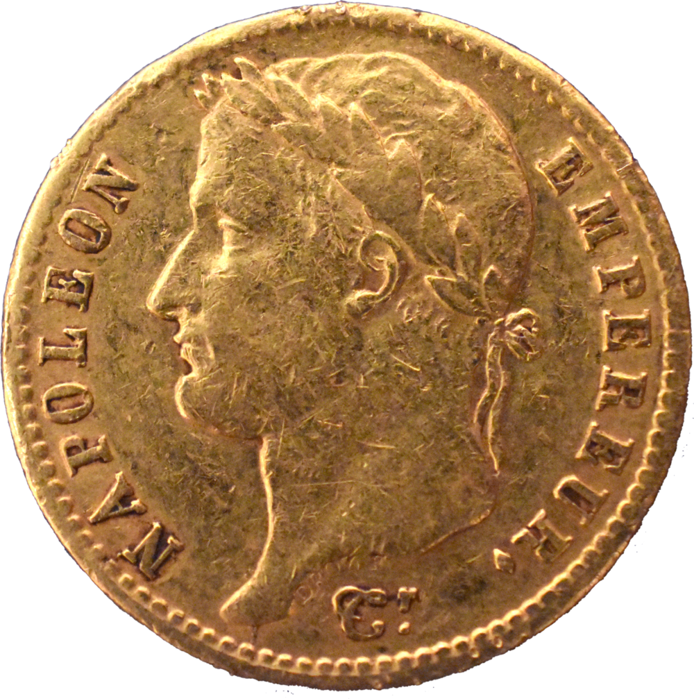 20 francs Napoléon empereur 1811 A droit