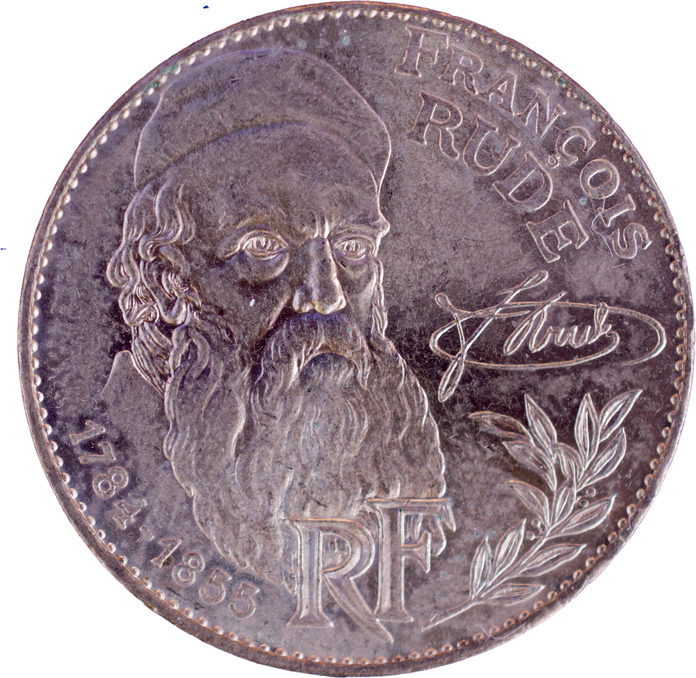 10 francs François Rude 1984 droit