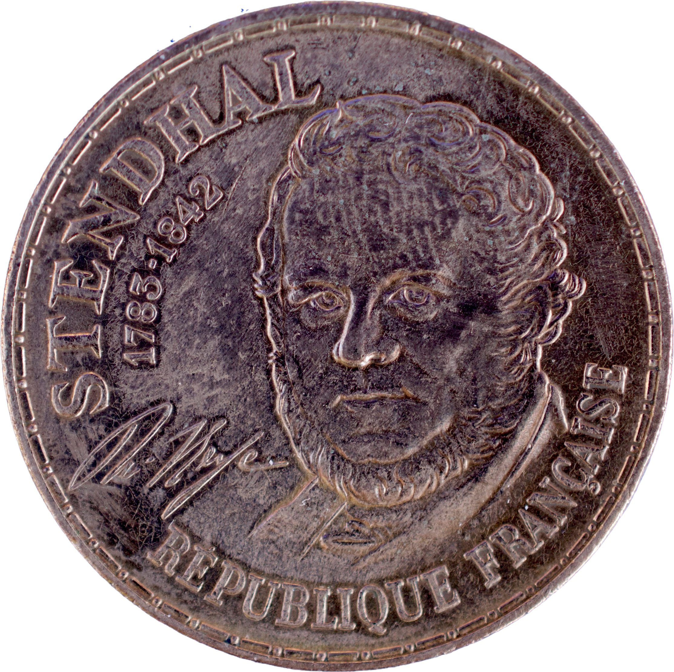 10 francs Stendhal 1983 droit