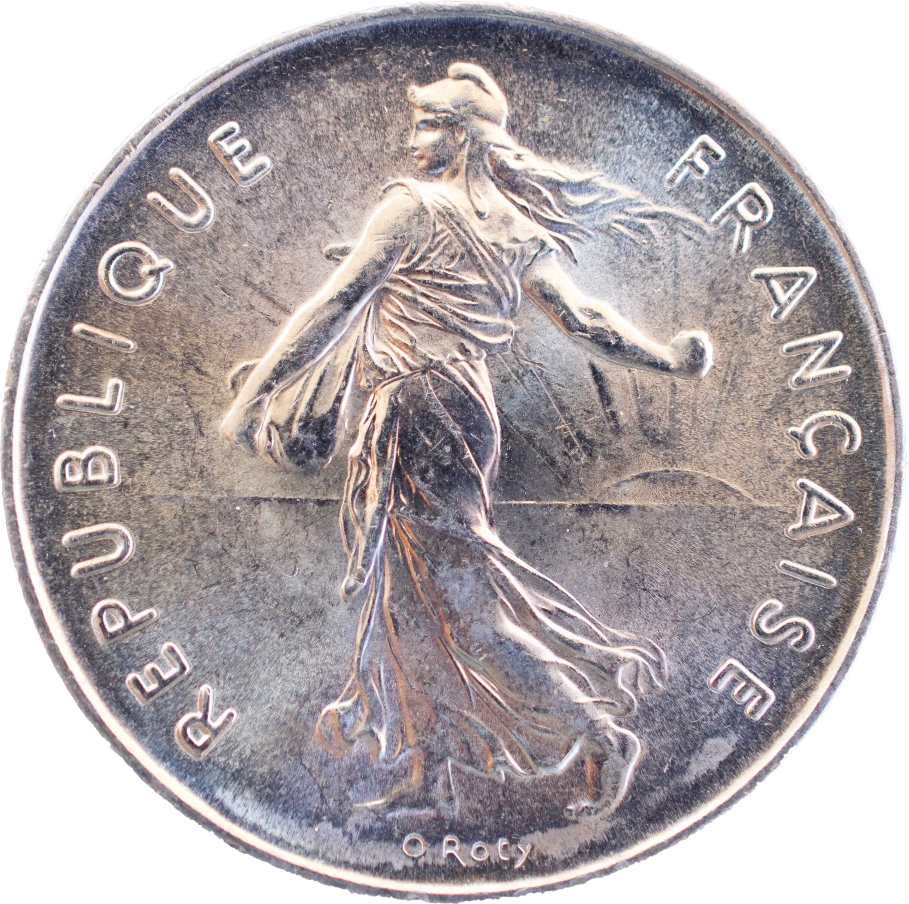 5 francs Semeuse 1989 FDC cupro-nickel revers