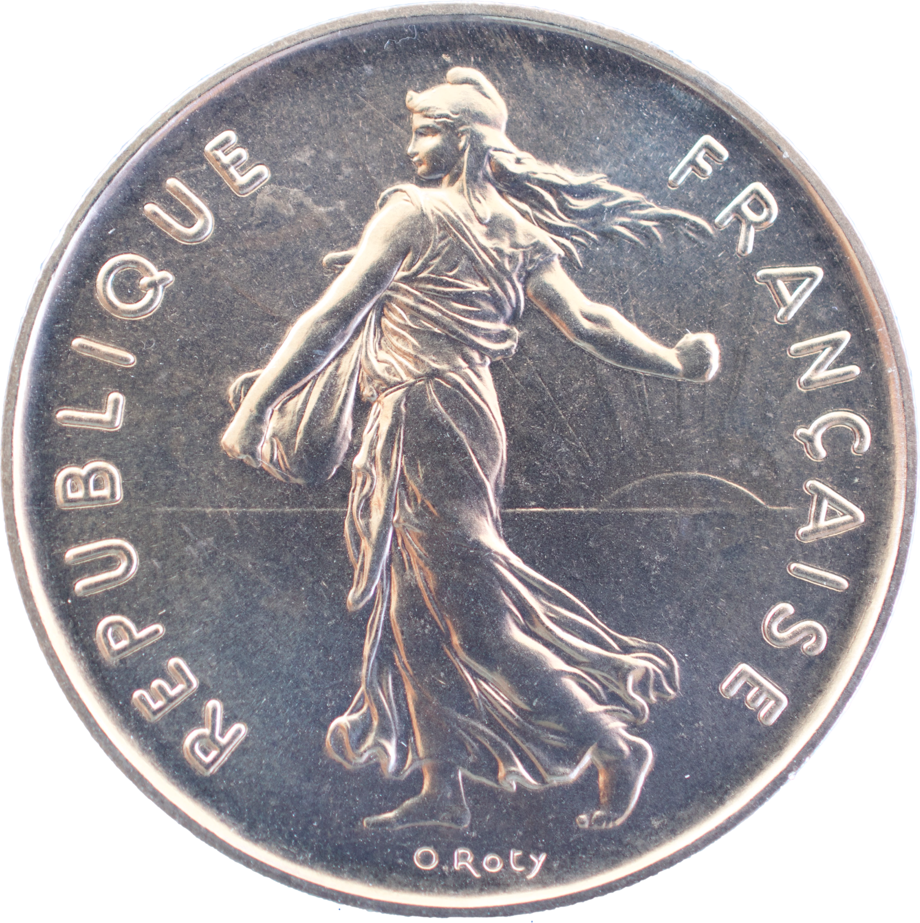 5 francs Semeuse 1980 FDC cupro-nickel droit