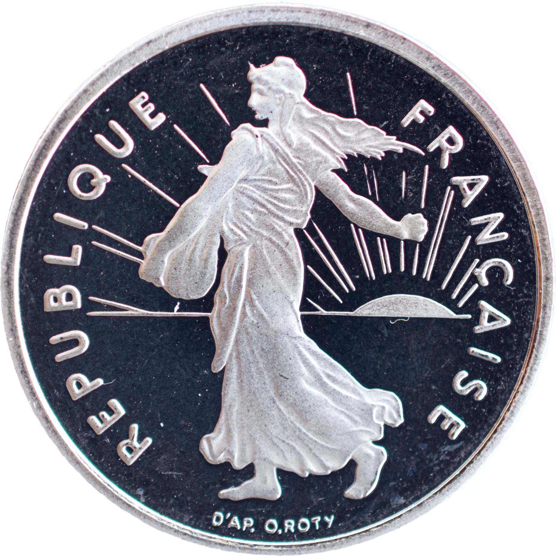 1/2 franc 2001 BE / FDC droit