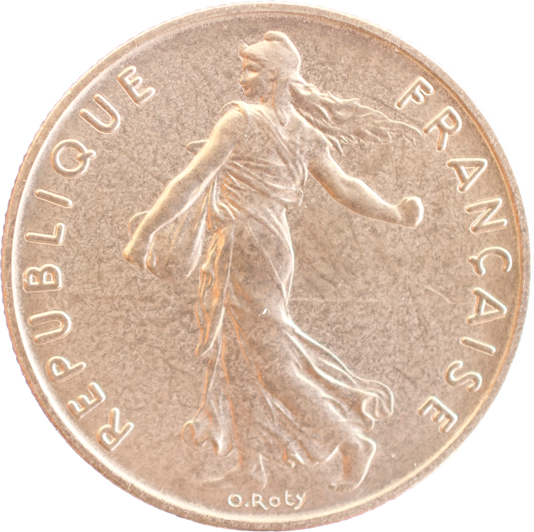 1/2 franc 1975 FDC droit