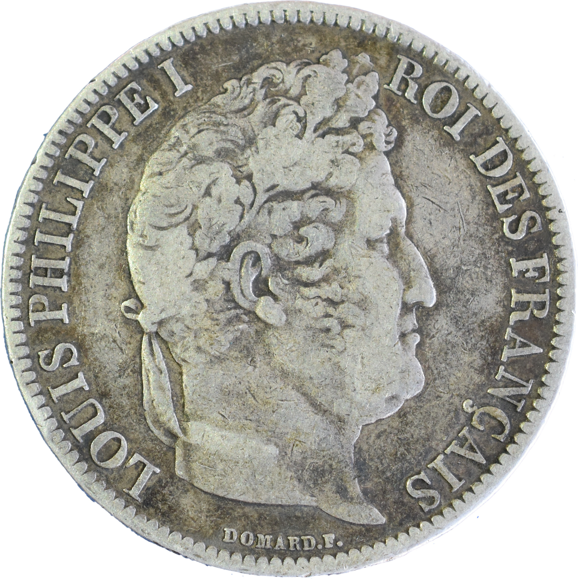 5 francs 1831 H Louis-Philippe I TB droit