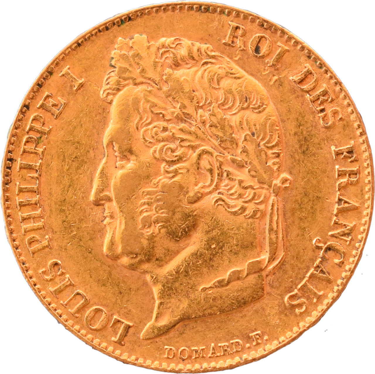 20 francs Louis-Philippe I 1837 A SUP droit