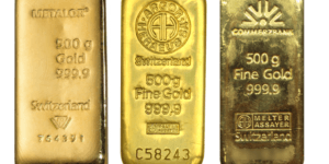 Lingot d’or 500 grammes 999,9 selon disponibilité
