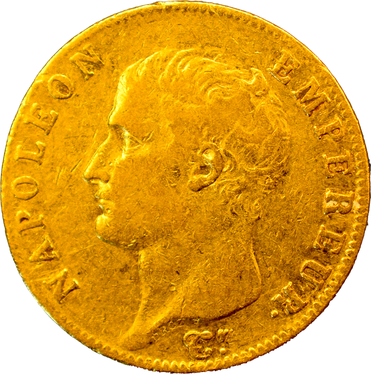 20 francs Napoléon an13 A TB+ droit