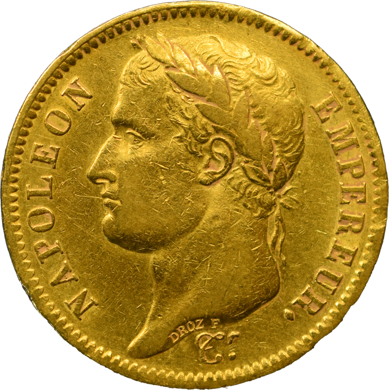 40 francs Napoléon Ier 1811 A TTB droit