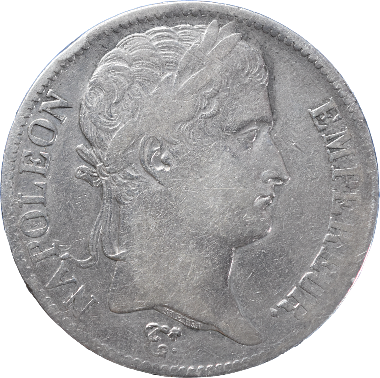 5 francs Napoléon Empereur 1812 TB droit