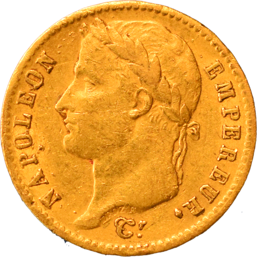 20 francs Napoléon 1811 A TTB droit