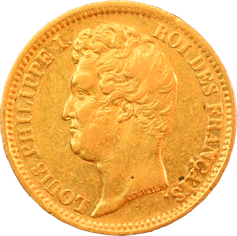 20 francs Louis-Philippe 1831 A TTB droit