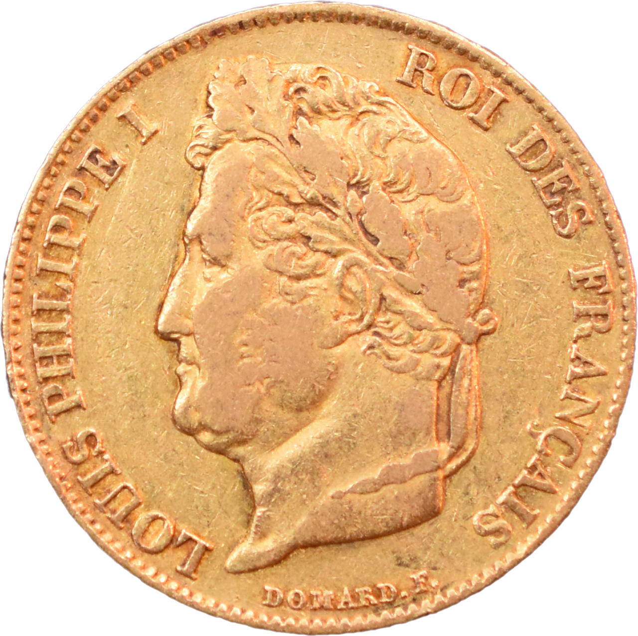 20 francs Louis-Philippe I 1833 B TTB droit