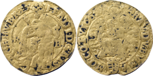 1 Florin / Ducat Hongrie Ferdinand III 1655 B+ droit et revers