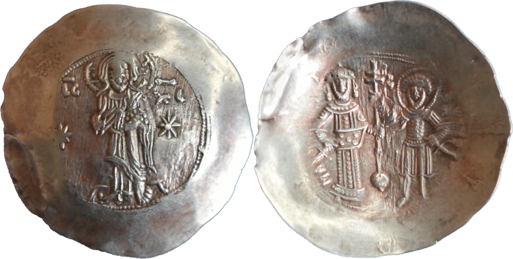 Aspron trachy Manuel Ier 1143-1180 TTB droit et revers