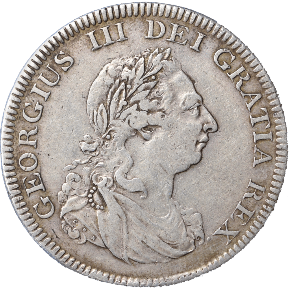 GEORGES III 1 Dollar ou 5 Shillings TTB R2 droit