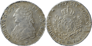 Louis XVI écu aux branches d’olivier 1789 M Toulouse SUP droit et revers
