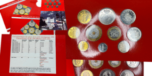 Série FDC en coffret Monaco 1995 présentation