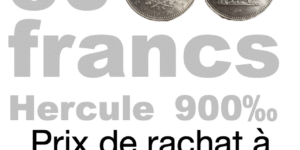 50 francs Hercule argent rachat à l’unité