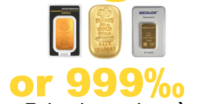 Lingot et lingotins rachat 999‰ au gramme