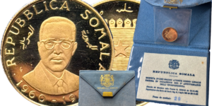 10 shilling 1965 Somalie indépendance SPL présentation