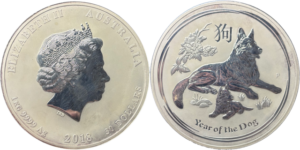 30 dollars argent 1 kilo 999 ‰ Australie 2018 droit et revers