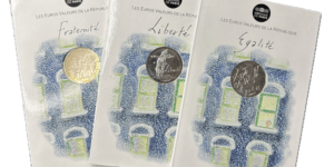 10 euros argent Sempé Hiver — série Liberté Égalité Fraternité Monnaie de Paris 2014