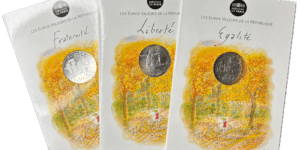10 euros argent Sempé Automne — série Liberté Égalité Fraternité Monnaie de Paris 2014