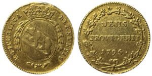 2 duplone or Berne 1795, droit et revers