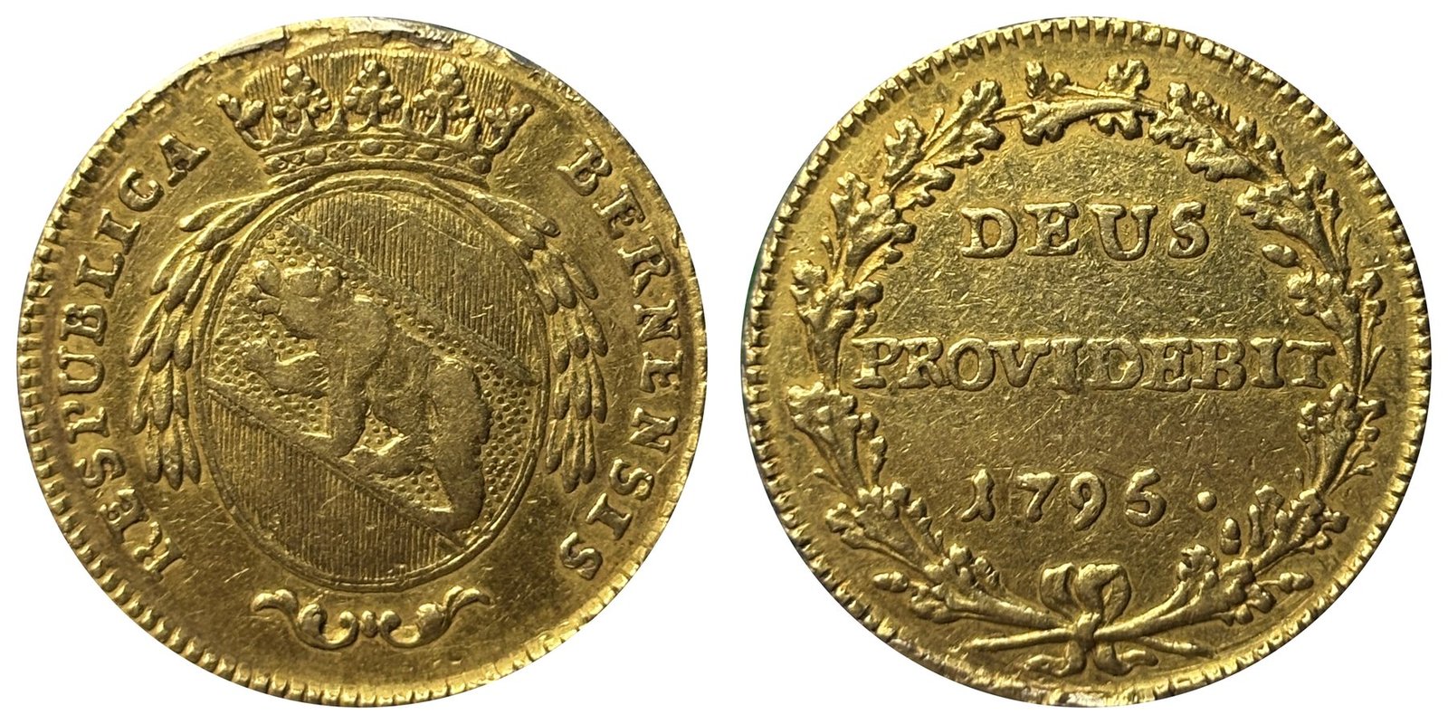 2 duplone or Berne 1795, droit et revers